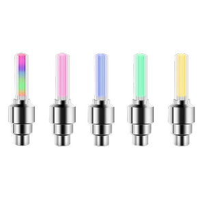 自行车气门灯气嘴山地车装备配件大全轮毂儿童车轮夜骑轮胎闪光灯