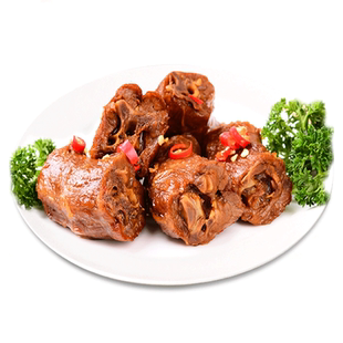 不老神锁鲜香辣鸭脖子衢州特色卤味小吃鸭肉零食新鲜气调盒装205g