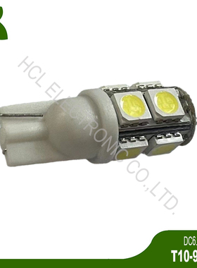 高亮 6.3V 2W T10 W5W 168 194 Led灯泡 警示灯 信号指示灯 车灯
