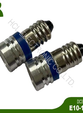 高亮 COB 1W DC3V 3.6V 4.5V 6V 8V 12V E10 LED螺口信号指示灯