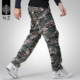 男长裤 裤 宽松秋季 麻吉迷彩裤 男士 工装 多口袋休闲裤 户外军3357M