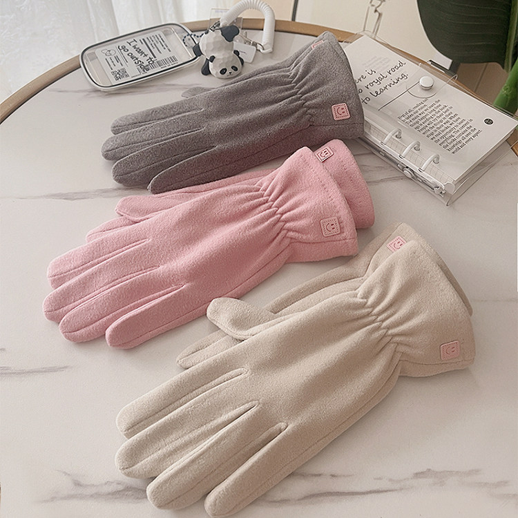 手套女保暖冬季春秋款保暖