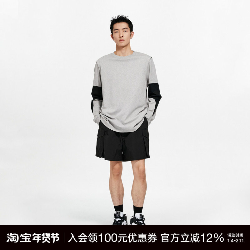 Unawares. 男女同款 风琴袋休闲短裤,男装,休闲裤,淘宝优惠券,粉丝福利购,淘宝优惠卷