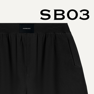橡筋腰头挺括短裤 UNAWARES WARDROBE系列