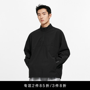 Unawares.男女同款 轻防水折叠收纳结构套头轻薄风衣