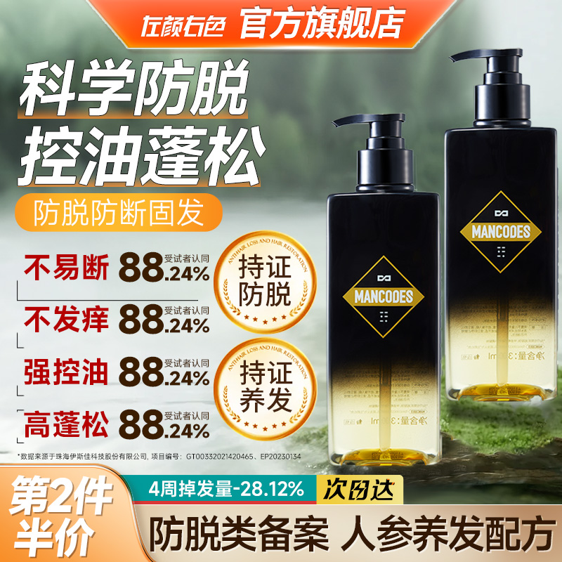 【地中海救星】防脱密发洗发第一