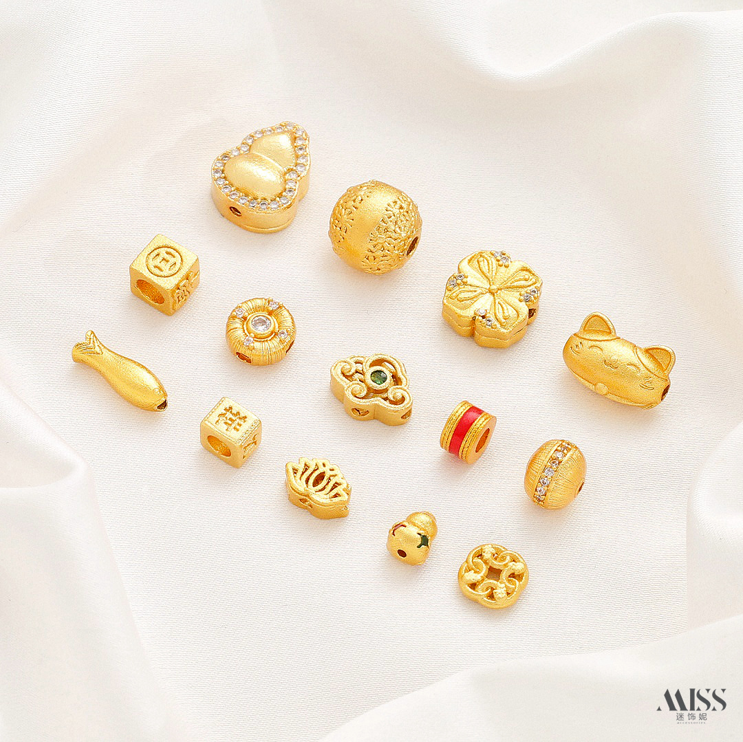 祢饰妮沙金强保色葫芦法棍猫隔珠