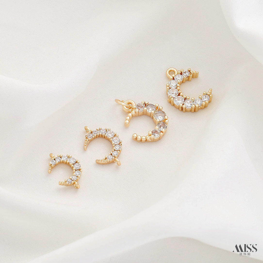 祢饰妮铜镀真金保色持久吊坠