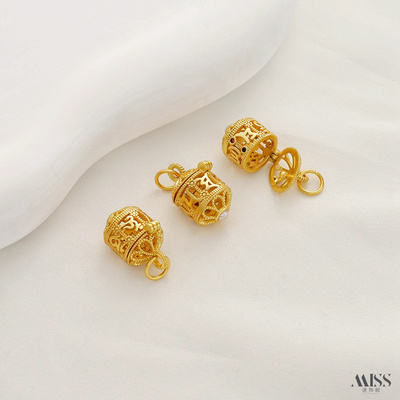 祢饰妮男女通用铜强保色吊坠