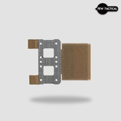 TACTICAL原创 胸挂侧翼MOLLE扩展刀架 UA65 12层T板 PEW