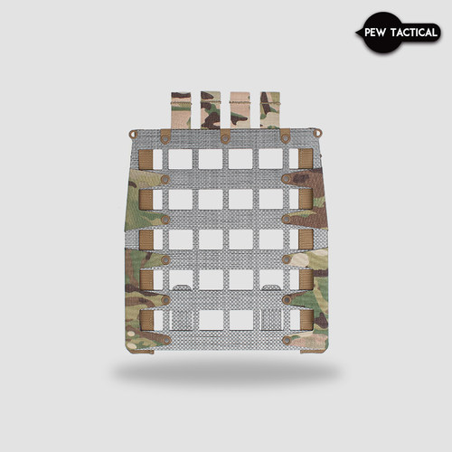 PEW TACTICAL FCPC V5专用 molle拉链背板 Ferro法老 8层T板BP11