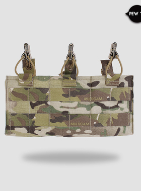 PEW TACTICAL 7.62三联MOLLE杂物包面板包MK17迷彩户外工具包PH74