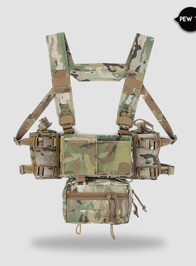 PEWTAC MK3 MK4 SS战术胸挂大全套 简配版主体 LV119面板500D消光