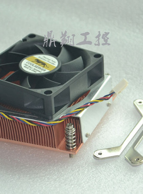 金钱豹2U1150/1151/1155/1156大铜正吹散热器4PIN温控CPU风扇