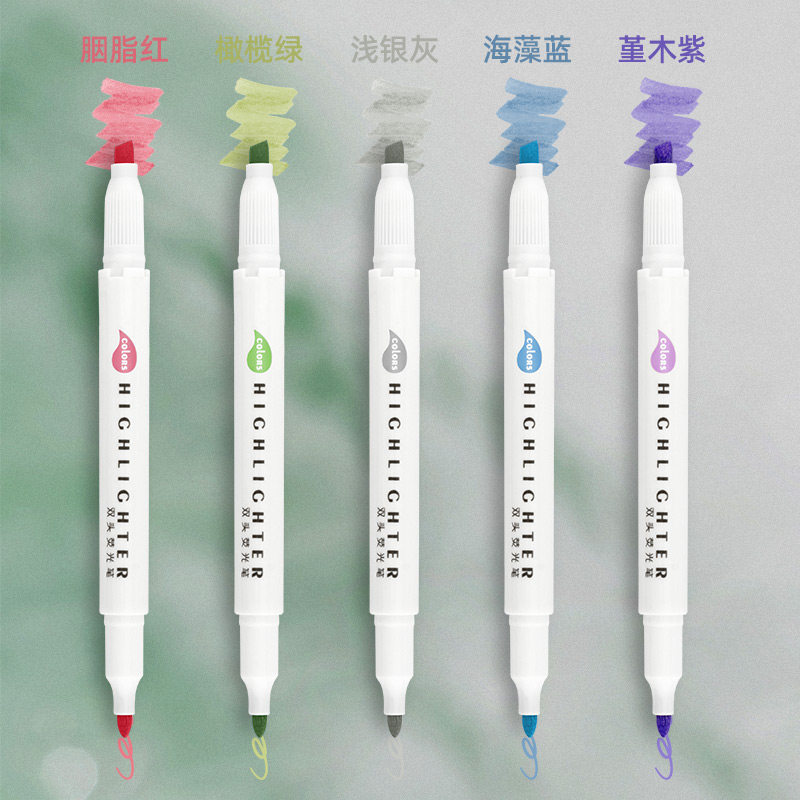 可擦荧光笔马卡龙色系护眼