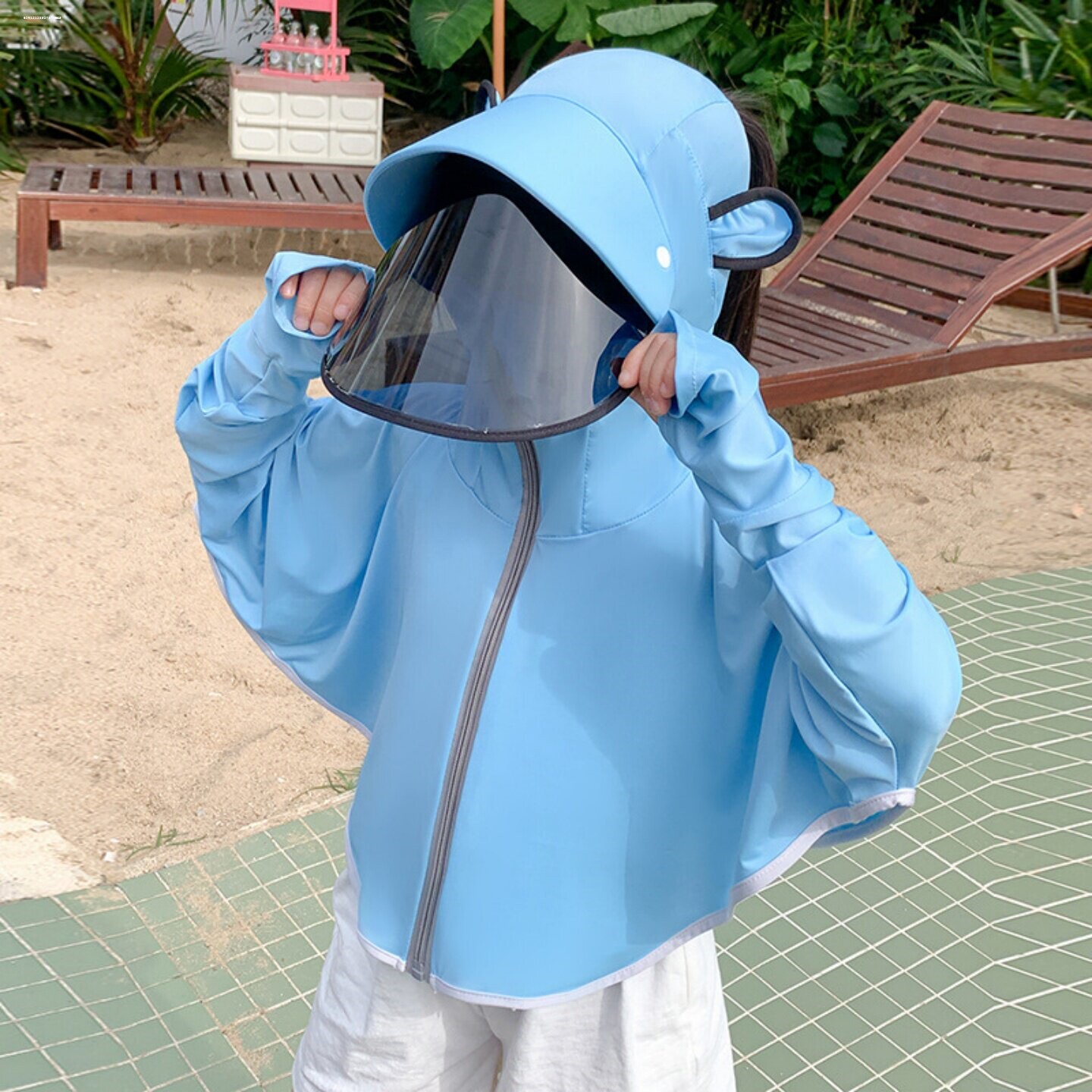 儿童防晒服薄款透气宝宝防晒衣男女童婴儿宝宝夏季外套皮肤衣小孩