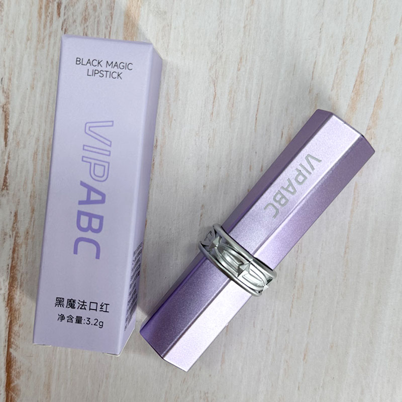 VIPABC黑魔法口红保湿滋润淡化唇纹自然持久不沾杯掉色显白图片
