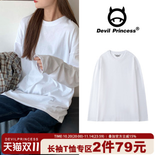 t恤女ulzzang学生宽松内搭上衣潮 打底衫 早春韩版 ins超火港风长袖