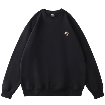 加绒款宽松大版简约风卫衣