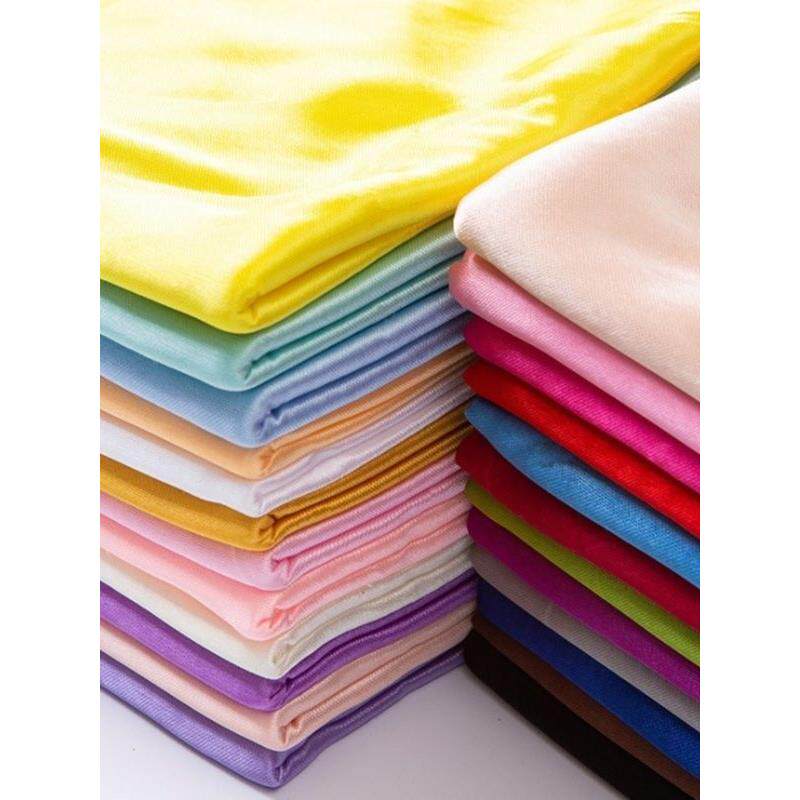 冰绸布料 婚庆装饰布 冰丝布料舞台背景布吊顶布珠光窗帘布大红绸