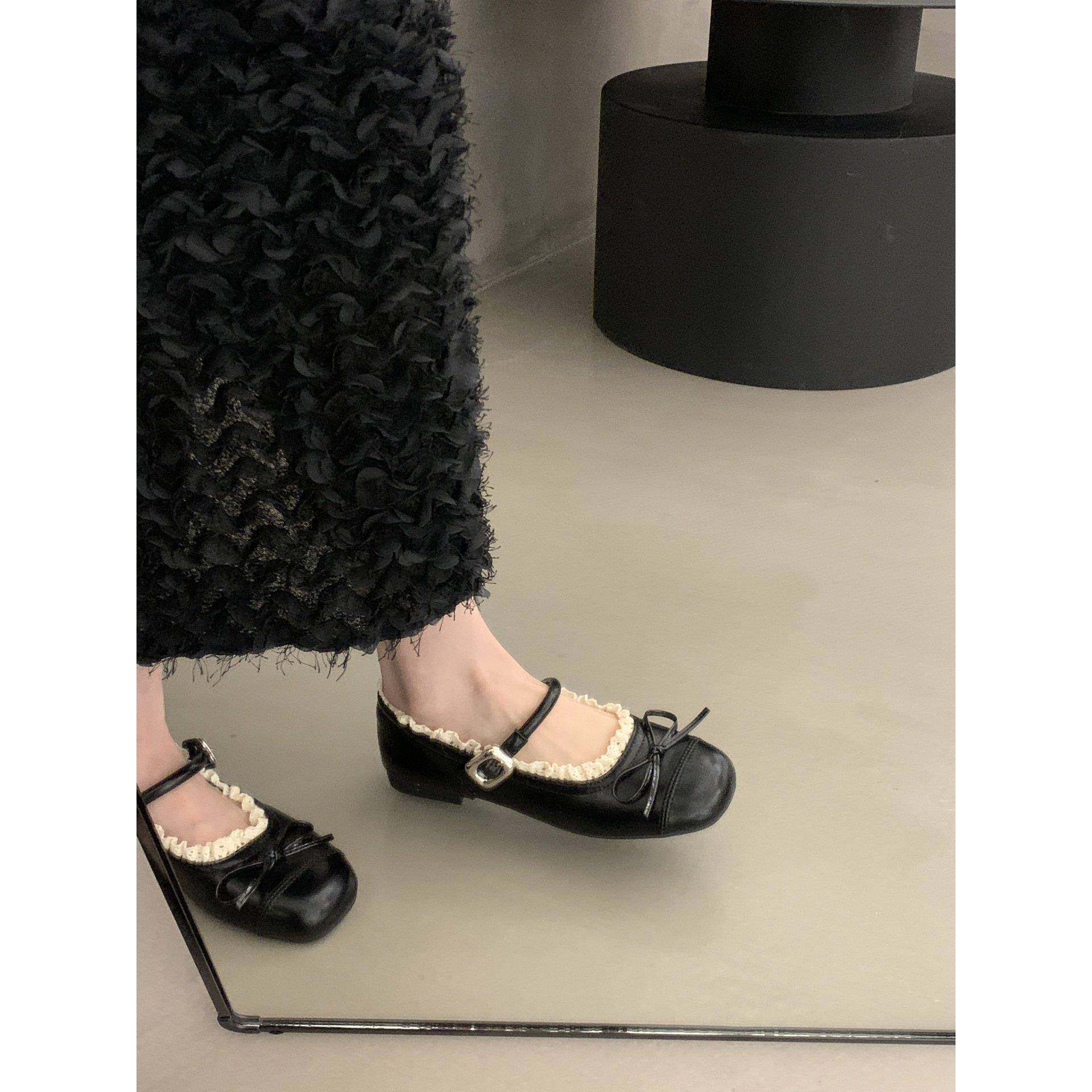 法式玛丽珍鞋女2026新款春春夏女鞋子蝴蝶结芭蕾舞孕妇平底0125w,女鞋,时尚休闲鞋,淘宝优惠券,粉丝福利购,淘宝优惠卷