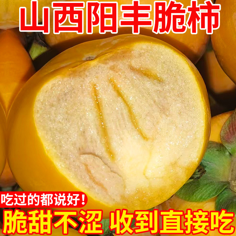 正宗阳丰脆柿脆甜大果