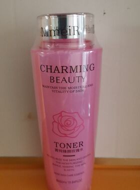 正品名美人菁纯臻颜玫瑰水450ml