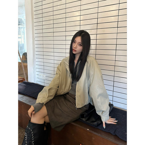 FYFTHX时尚百搭立领短外套