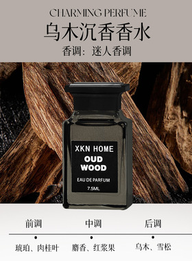 Q版香水小样男乌木沉香阳光琥珀白麝香女失落荆棘苦桃情人节礼物