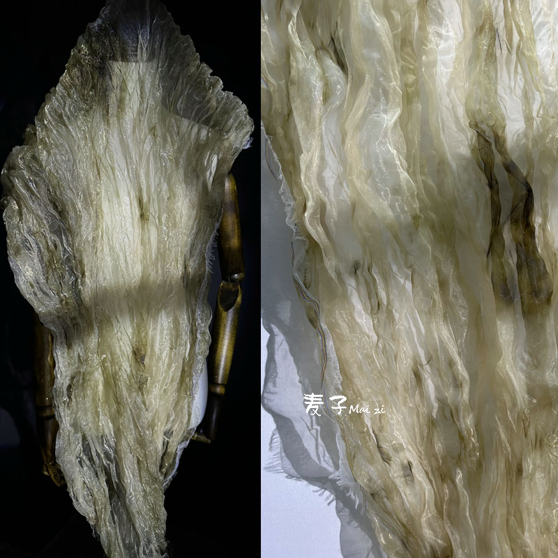 涤纶服装欧美褶皱连衣裙创意