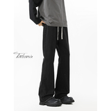 cleanfit美式牛仔裤高街vibe毛边直筒微喇裤子A166-K011-P45控65，男装牛仔裤，电商A166