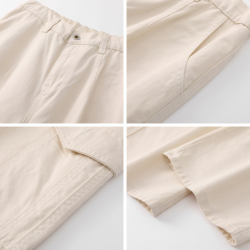 褶皱工装牛仔裤男秋季宽松阔腿伞兵脏脏裤A166-NA5305-特P45控79,男装牛仔裤,电商A166
