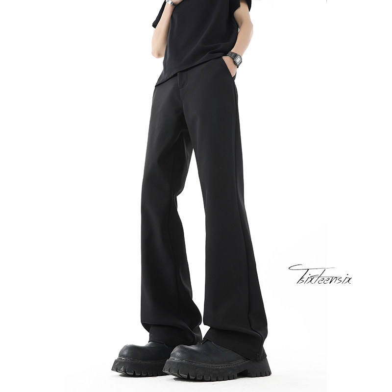 cleanfit西裤男春美式高街微喇长裤A166-KZ6101-特P35加绒45控69，男装西裤，电商A166