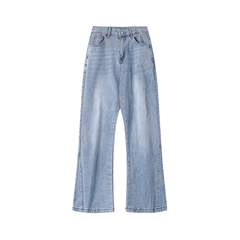 cleanfit水洗复古牛仔裤男美式高街微喇裤子A166-K033-特P40控68,男装牛仔裤,电商A166