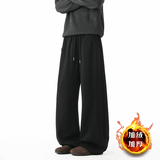 解构拼接加绒弯刀卫裤男冬季阔腿裤子A166-KB4016-P45加绒50控75,男装休闲裤,电商A166, 解构拼接加绒弯刀卫裤男冬季阔腿裤子A166-KB4016-P45加绒50控75,男装休闲裤,电商A166,