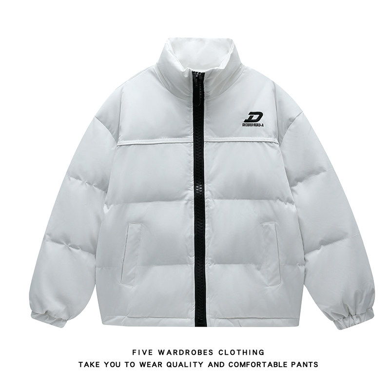 立领棉衣男士冬季2025新款加厚保暖面包服外套A166-ZSM3040-特P85，男装棉衣，电商A166