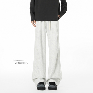 美式重磅褶皱卫裤男秋季cleanfit休闲裤子A166-KA5804-特P37控75图片
