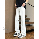 牛仔裤男vibe美式街头裤子微喇hiphop直筒裤A166-KZ30-特P35控69，男装牛仔裤，电商A166