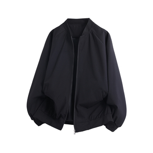 美式棒球服男女飞行员情侣春秋季复古工装夹克外A166-8870-特P40图片