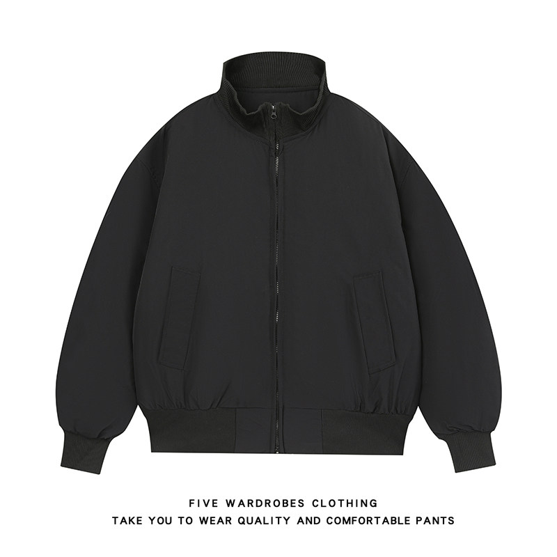 潮牌美式加厚立领棉服男冬季街头宽松棉衣外套A166-MF2225-特P80，男装棉衣，电商A166