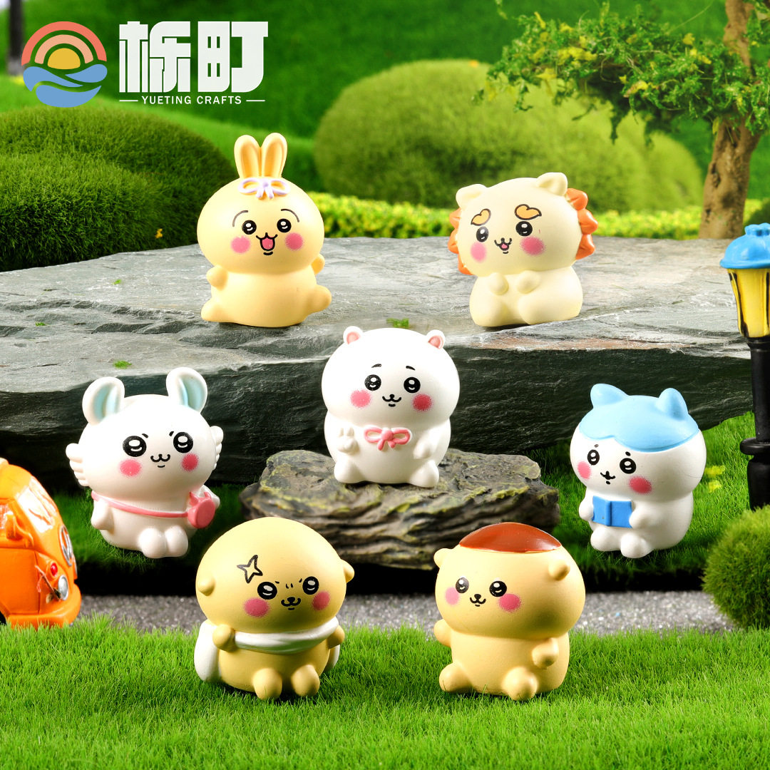 微景观创意卡通吉伊咔哇Ciyikawa盲盒装饰品配件桌面迷你小摆件,家居饰品,桌面摆件,淘宝优惠券,粉丝福利购,淘宝优惠卷