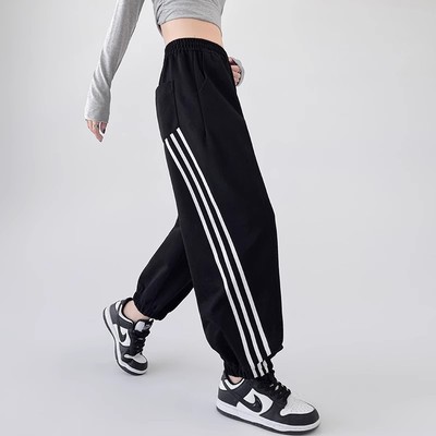 运动裤女秋冬2025新款小个子卫裤