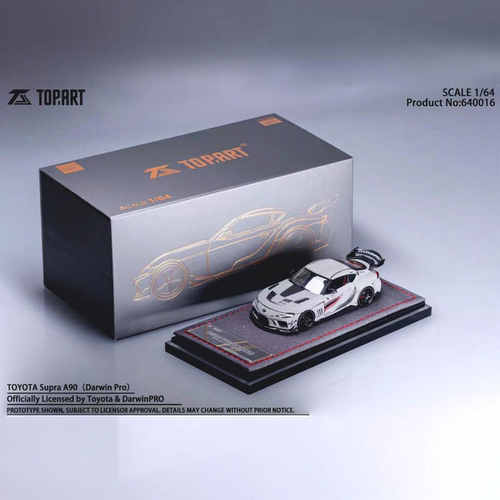 TopArt 1:64 丰田Supra A90 Darwin Pro成都展会限定 合金全开