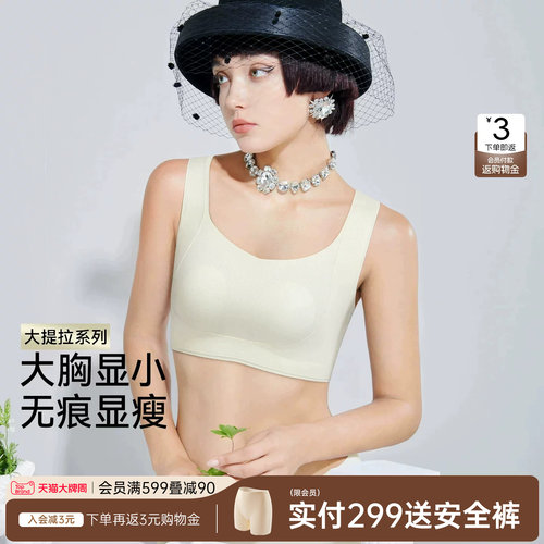 润微提拉内衣大胸10号杯