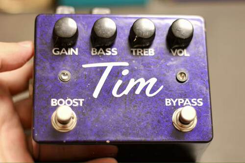 Paul Cochrane Tim V1 洞洞版透明 过载 BOOST+OD 效果器