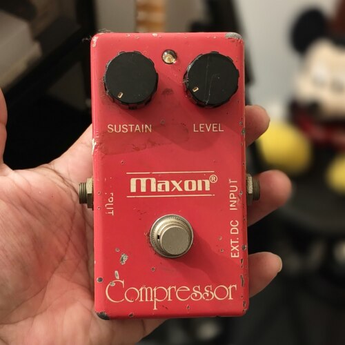 绝版日产maxon元年 复古压缩单块效果器