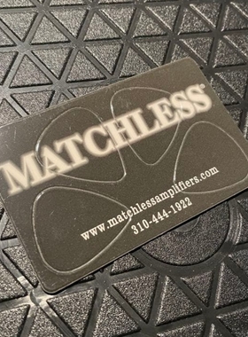 Matchless 周边 音箱图案 吉他拨片全新