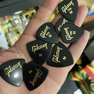 正版gibson 大三角 小三角吉他拨片  厚度：M