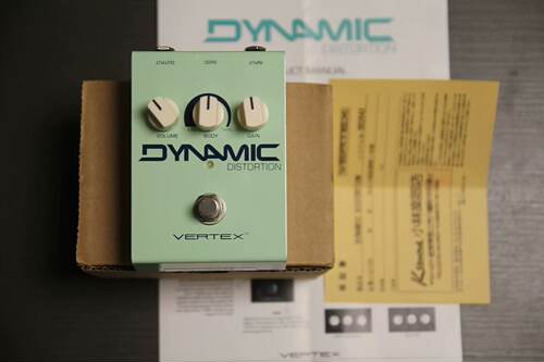 绝版Vertex Dynamic Distortion失真单块效果器