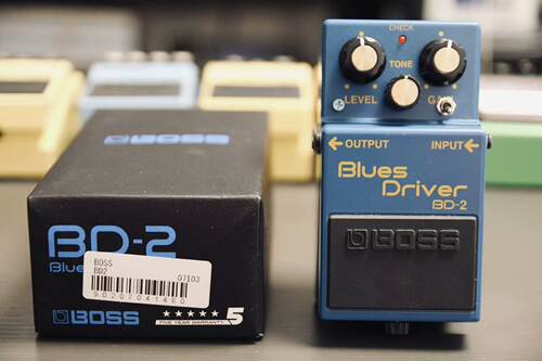 BOSS BD-2 Blues Driver mod载单块效果器